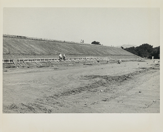 Construction of the football stadium at Saint Mary&#39;s College, 1973