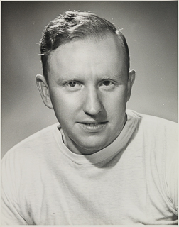 Portrait of basketball coach Tom Foley, undated