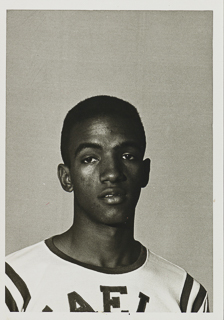 Portrait of Steve Gray, Saint Mary&#39;s College basketball player, 1963