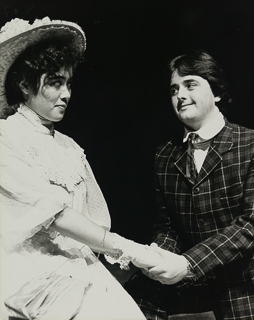 A scene from the production of &quot;The Critic: or, a Tragedy Rehearsed&quot; by Richard Sheridan, 1990