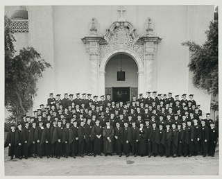 Senior class graduation photo, June 8, 1963