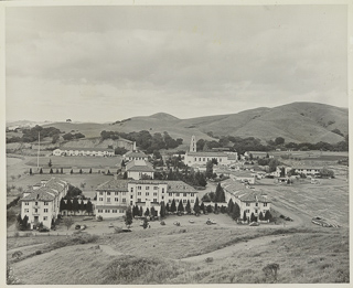 View of Moraga campus facing northeast, May 28, 1948