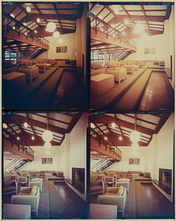 Four views of Delphine Lounge, 1980