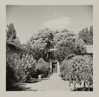 Students&#39; patio, undated