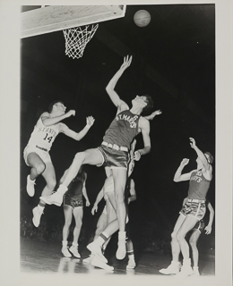 Saint Mary&#39;s versus Stanford basketball game, 1952