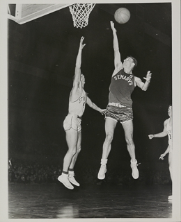 Saint Mary&#39;s versus Stanford basketball game, 1952