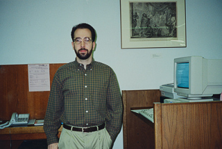 Saint Mary&#39;s College librarian Steve Didley, 1997