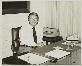 Vice President for Student Affairs William McLeod, October 28, 1983