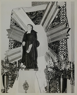 Statue of Saint John Baptist de La Salle, May 17, 1954