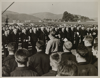 Sunday service, 1943