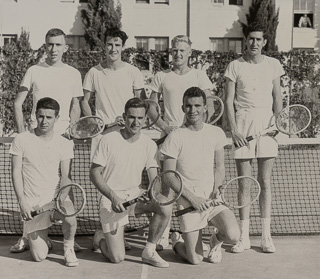 Saint Mary&#39;s College men&#39;s tennis team, May 4, 1953