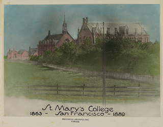 Saint Mary&#39;s College San Francisco campus, 1880